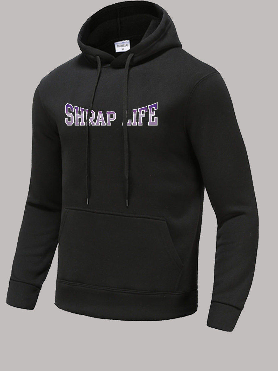 Herren Kapuzenpullover mit kreativem Druckdesign Aliams