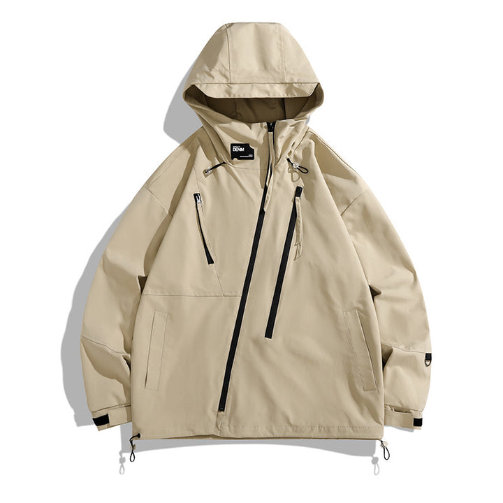 Herren Funktionsjacke mit vielseitigen Taschen und wasserdichtem Design Aliams