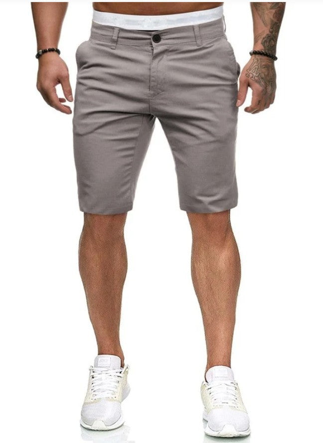 Herren Chino-Shorts mit modernem Schnitt und praktischen Taschen Aliams