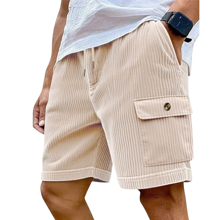 Herren Cargo-Shorts mit schmalem Schnitt und praktischen Seitentaschen Aliams