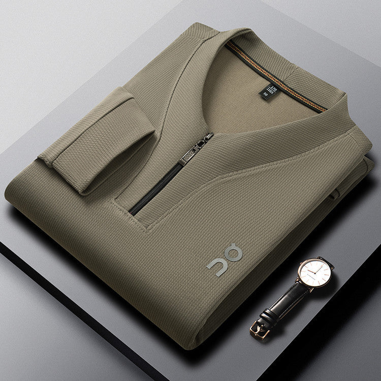 Herren funktioneller Pullover mit Reißverschluss und innovativem Design Aliams