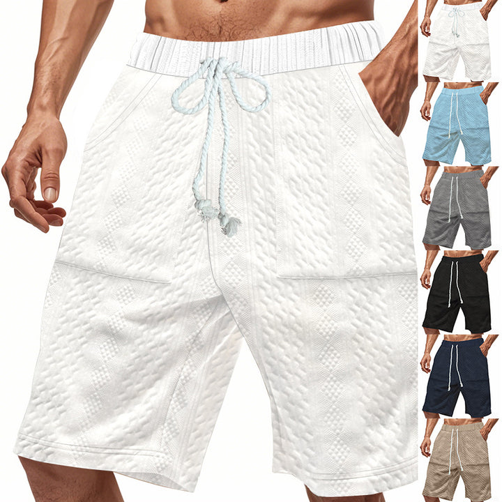 Herren atmungsaktive Badeshorts mit verstellbarem Kordelzug und praktischen Seitentaschen Aliams