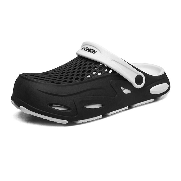 Herren Atmungsaktive Clogs mit Verstellbarem Riemen Aliams