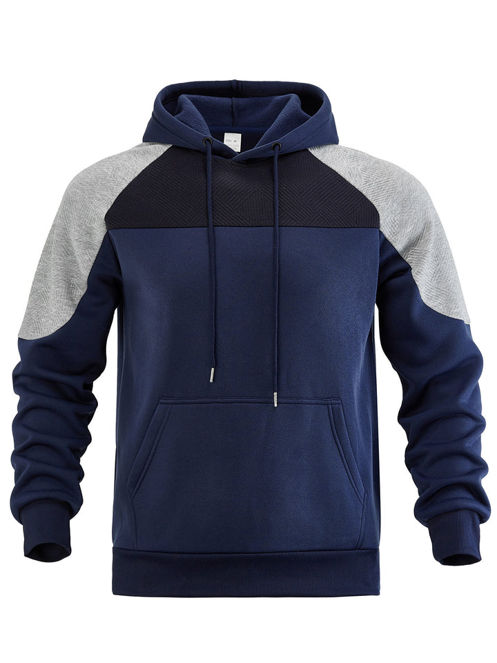 Herren Kapuzenpullover mit Sportlichem Design und Kontrastdetails Aliams