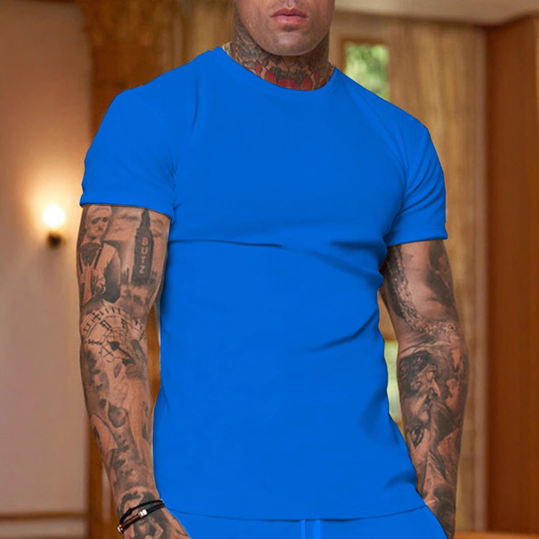 Herren körperbetontes T-Shirt Aliams