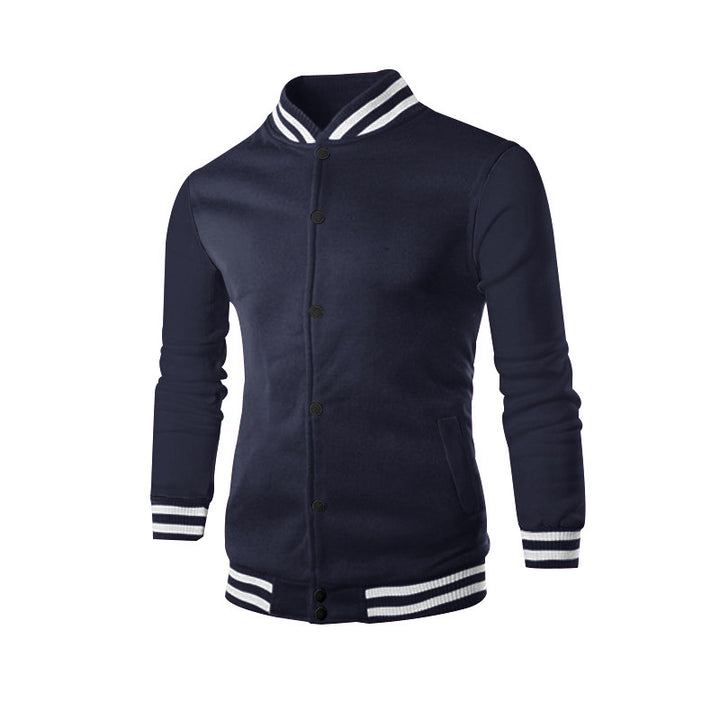 Herren Collegejacke mit elastischen Bündchen und hochwertiger Verarbeitung Aliams