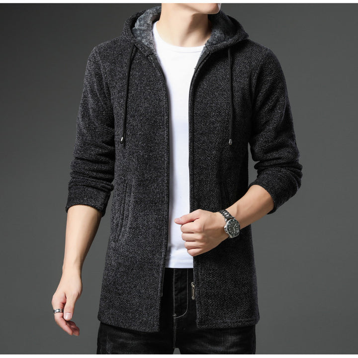 Herren urbane Freizeitjacke mit Kapuze Aliams