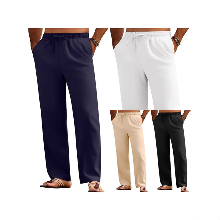 Herren bequeme Freizeit-Hosen Aliams