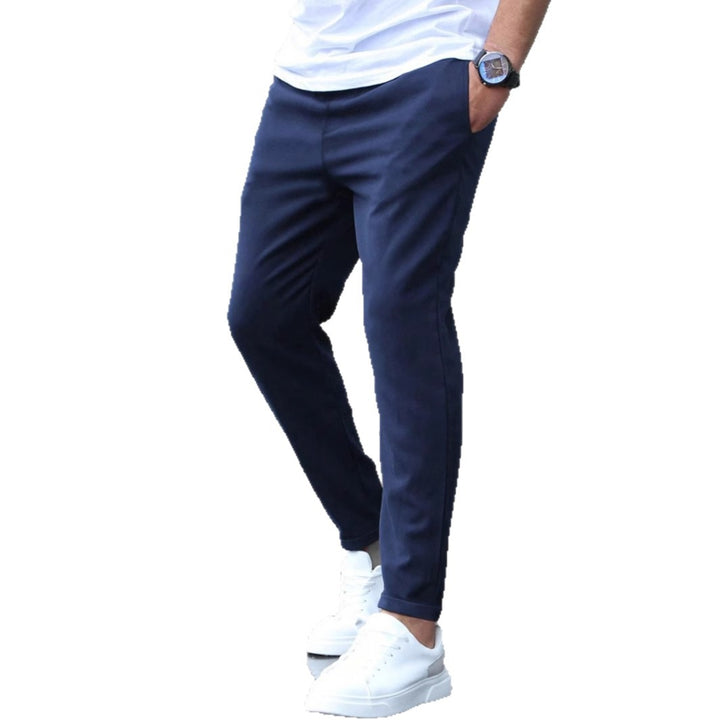Herren elegante Chino-Hosen Aliams