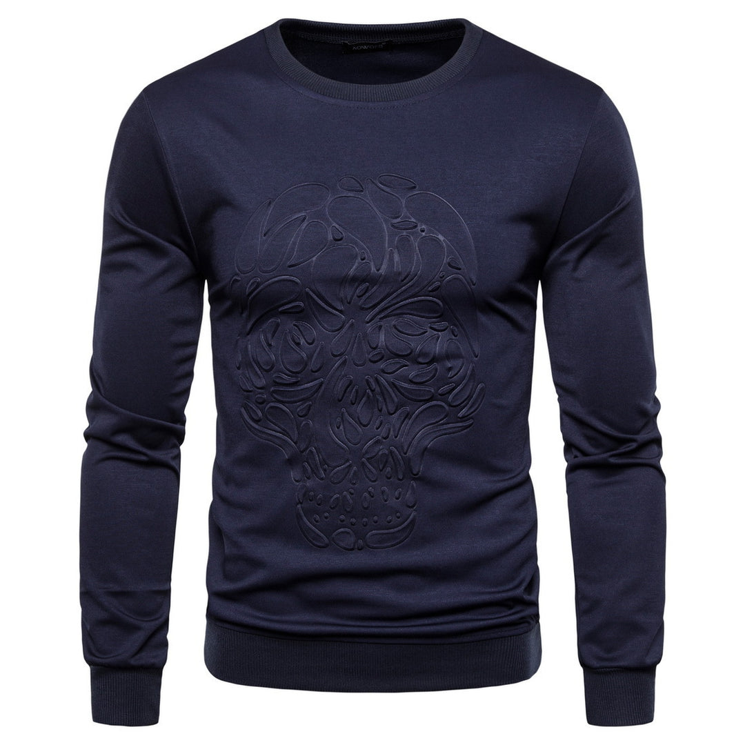 Herren Sweatshirt mit einzigartigem Totenkopfdesign Aliams