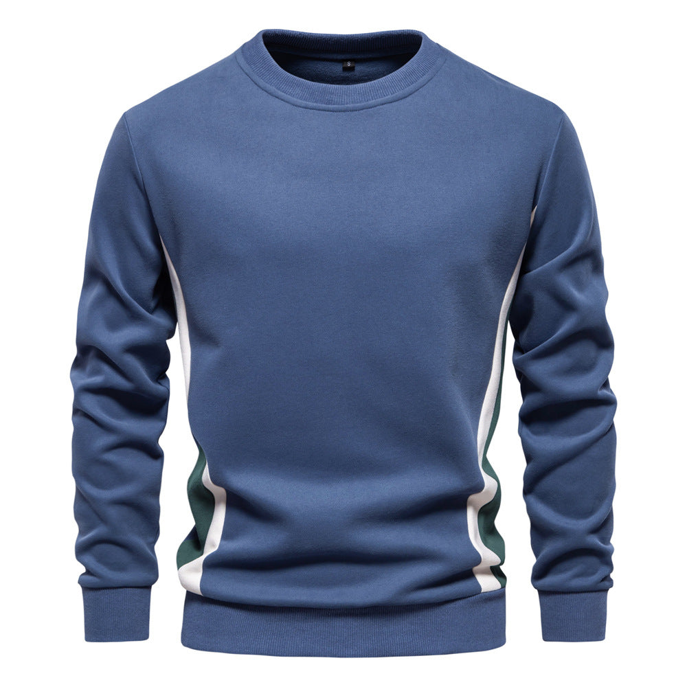 Herren Freizeit-Sweatshirt mit modernem Farbblockdesign Aliams