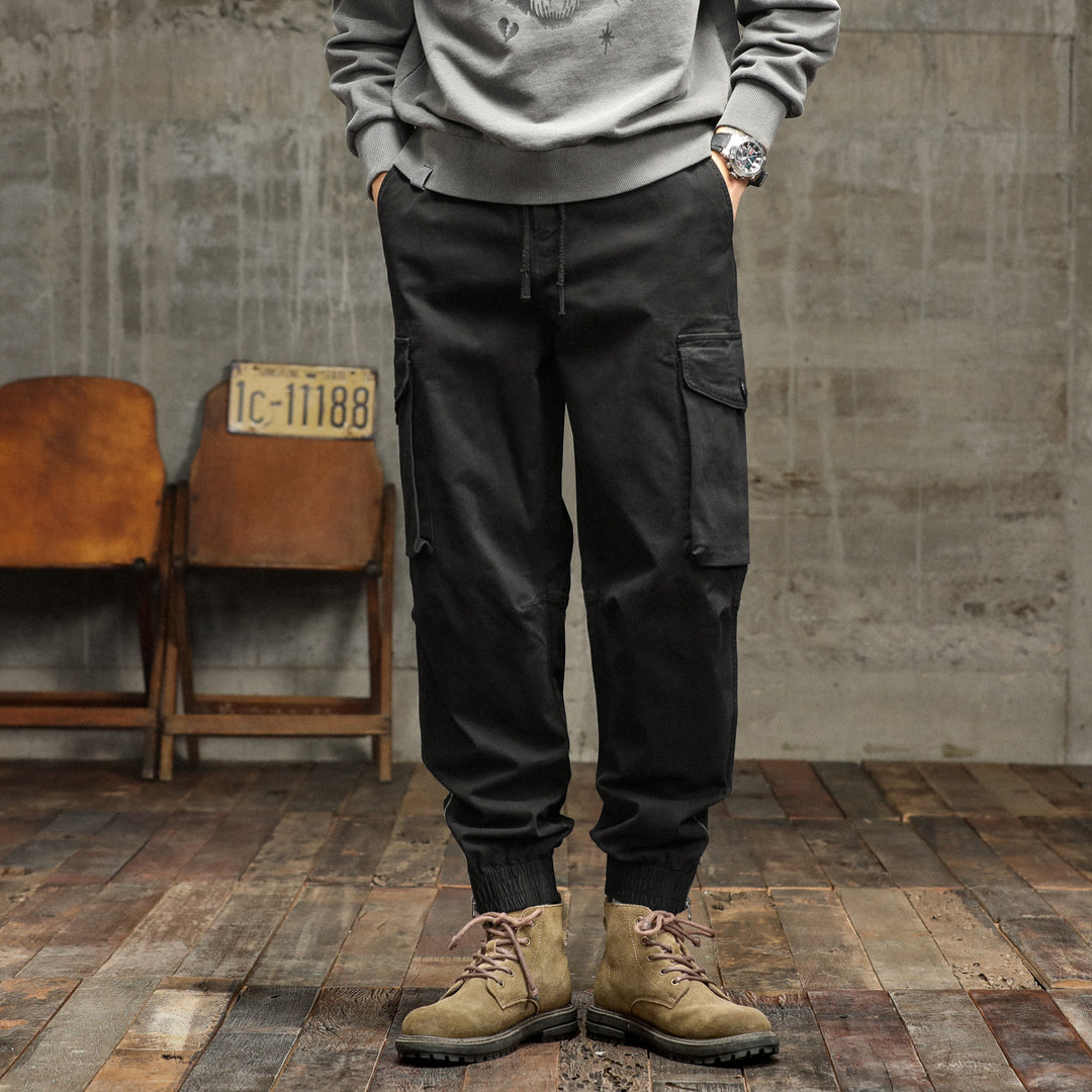 Herren Cargo-Hose mit atmungsaktiven Eigenschaften und multifunktionalen Taschen Aliams