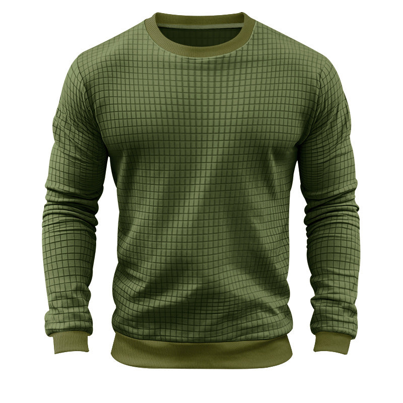 Herren strukturiertes Sweatshirt mit modernem Schnitt und hohem Tragekomfort Aliams
