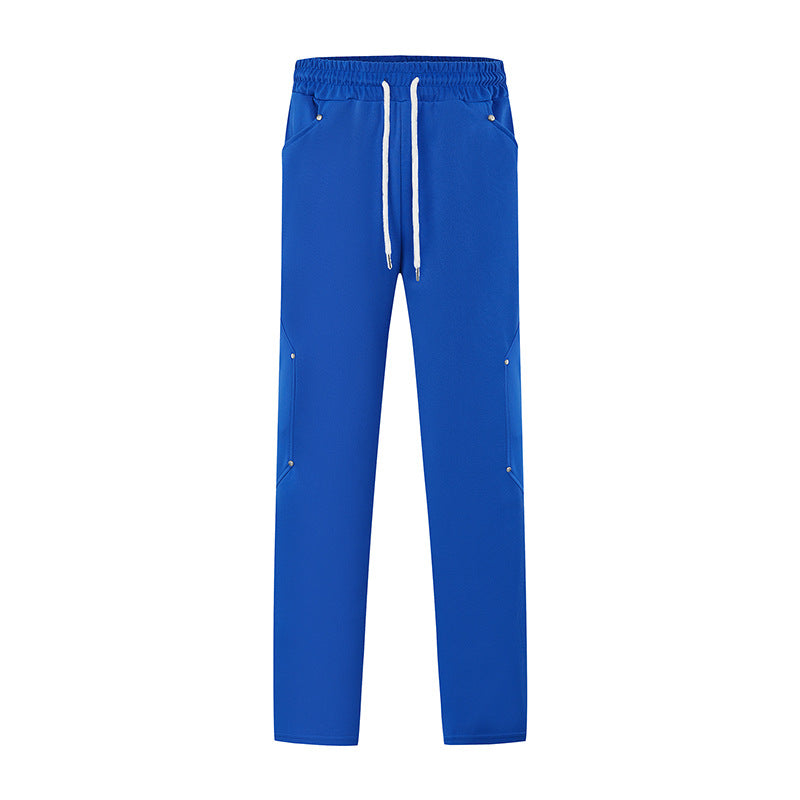 Herren Sportliche Jogginghose mit atmungsaktiven Mesh-Einsätzen und elastischem Bund Aliams