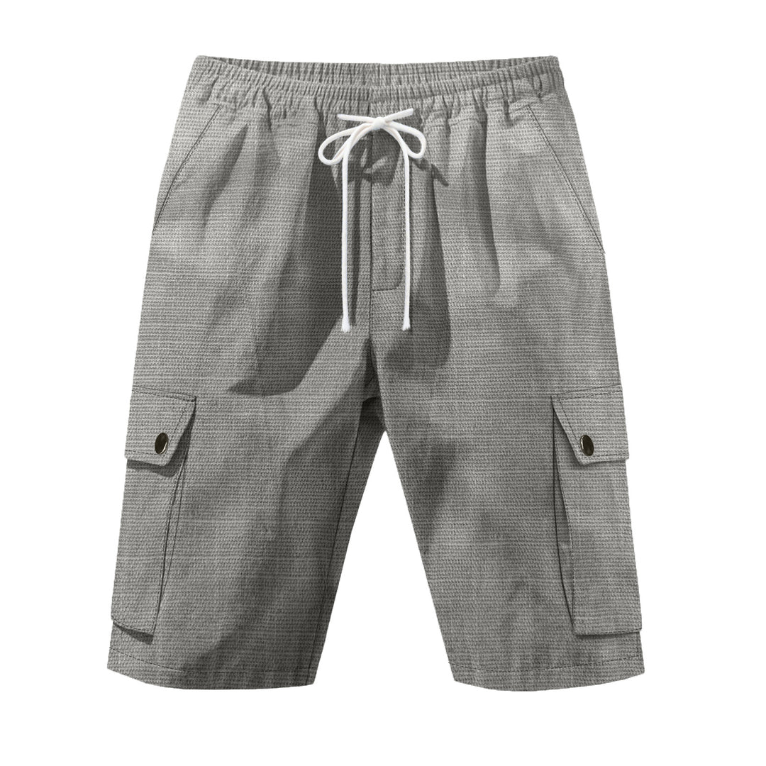Herren Cargo-Shorts mit verstellbarem Kordelzug und praktischen Seitentaschen Aliams 1757709357