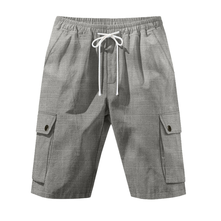 Herren Cargo-Shorts mit verstellbarem Kordelzug und praktischen Seitentaschen Aliams 1757709357
