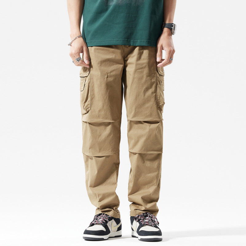 Herren Cargo-Hose mit multifunktionalen Taschen Aliams