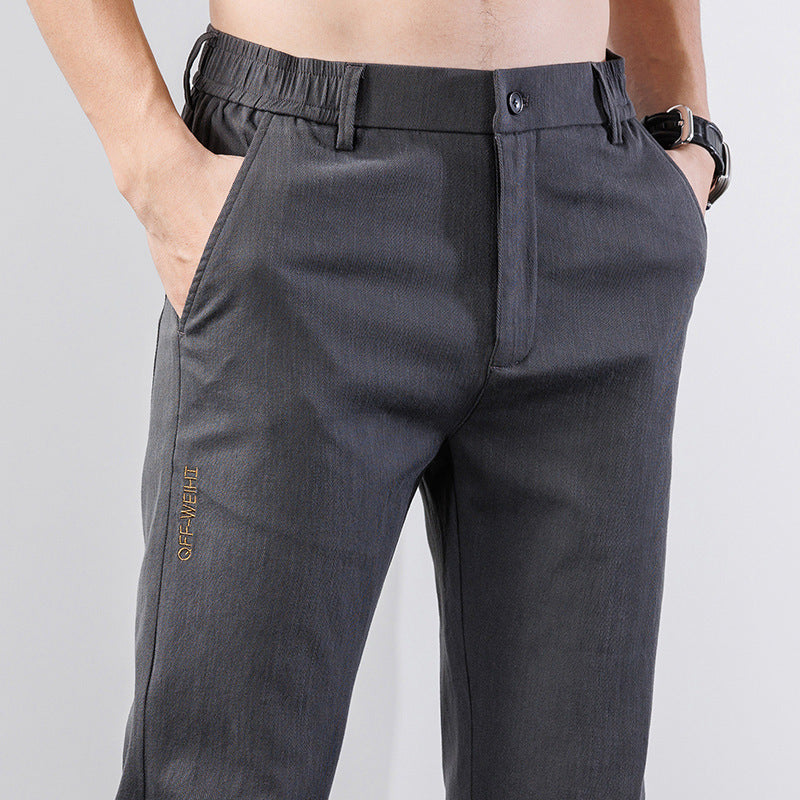 Herren elegante Freizeithose Aliams