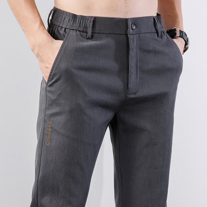 Herren elegante Freizeithose Aliams