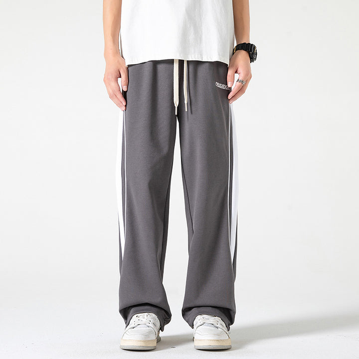 Herren Sportliche Freizeithose mit Kontraststreifen Aliams