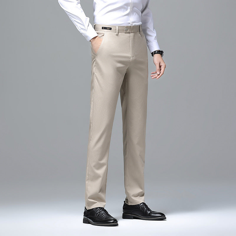 Herren elegante Slim-Fit Anzughose Aliams