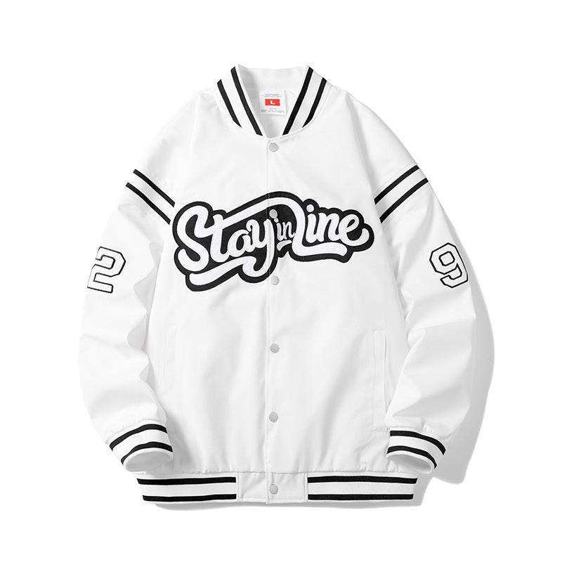 Herren sportliche Collegejacke Aliams