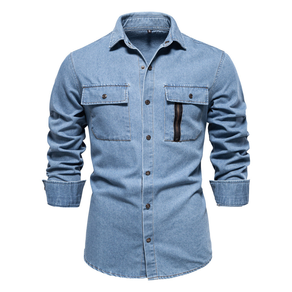 Herren Jeanshemd Aliams