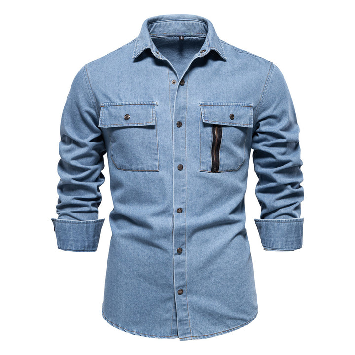 Herren Jeanshemd Aliams