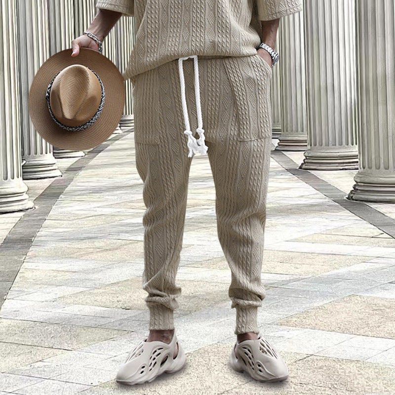 Herren Urbanes Freizeit-Outfit mit strukturierter Stoffqualität Aliams
