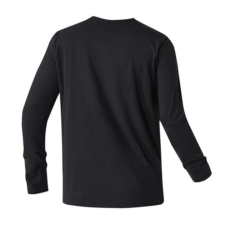 Herren Atmungsaktives Funktionsshirt mit Reißverschlusstasche Aliams