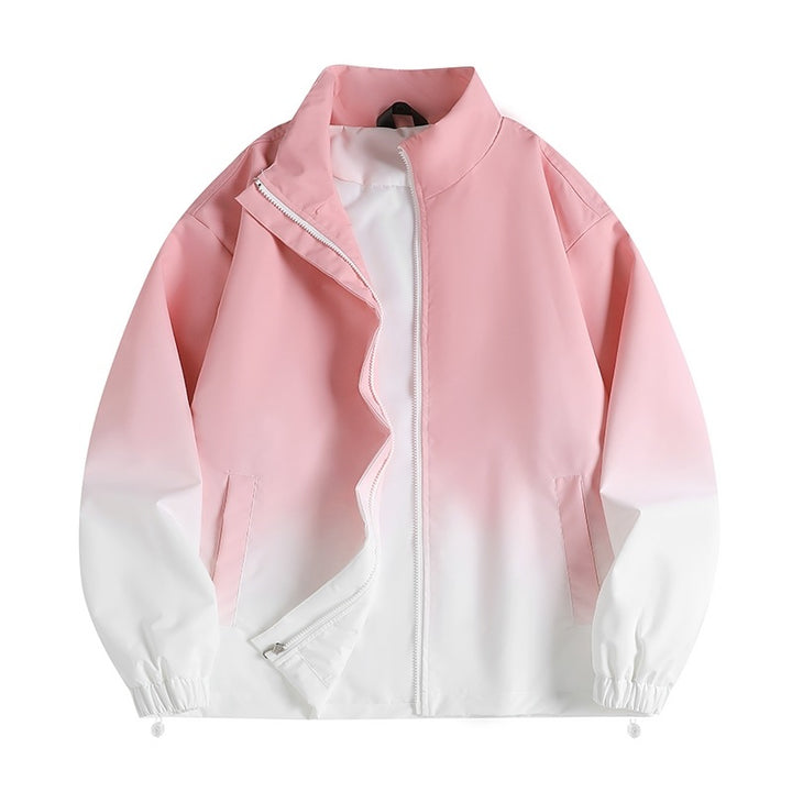 Herren stylische Übergangsjacke mit innovativem Farbverlauf Aliams