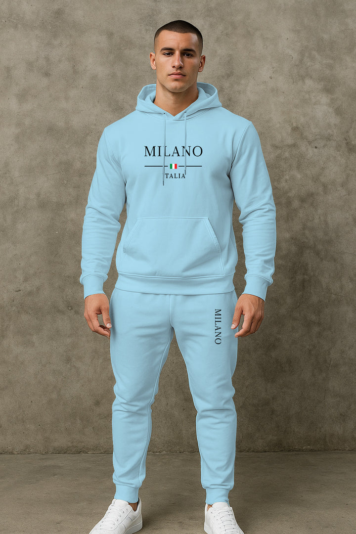 Herren Sportlicher Hoodie und Jogginghose Set Aliams