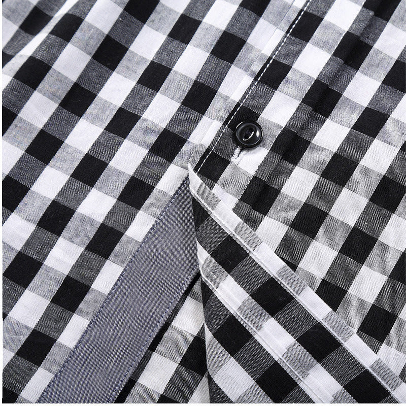 Herren Kurzarm-Hemd im klassischen Karodessin Aliams