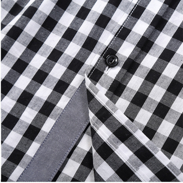 Herren Kurzarm-Hemd im klassischen Karodessin Aliams