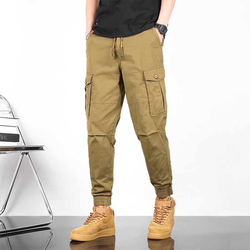 Herren Cargo-Hose mit vielseitigen Taschen Aliams