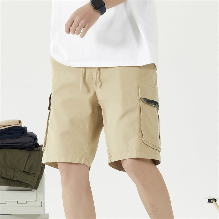 Herren funktionale Cargo-Shorts mit zahlreichen Taschen Aliams
