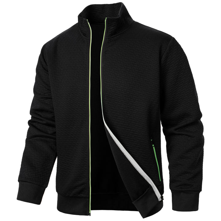 Herren Sportliche Steppjacke mit hohem Kragen und funktionalen Taschen Aliams