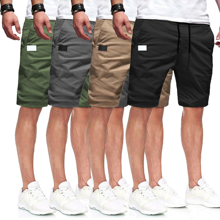 Herren sportliche Shorts mit seitlichen Taschen Aliams