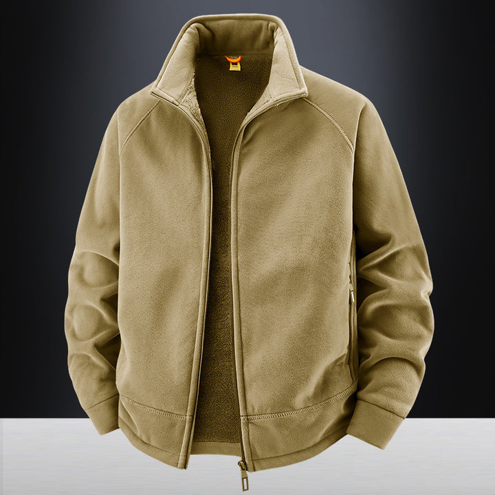 Herren Fleecejacke mit weichem Innenfutter und praktischem Reißverschluss Aliams