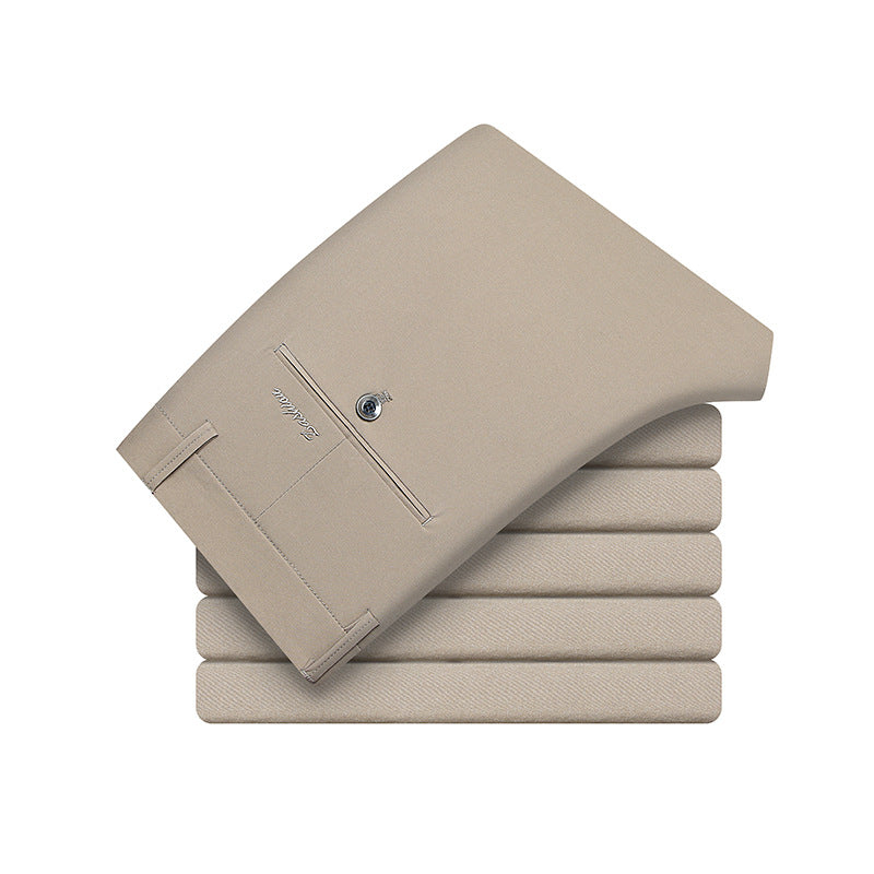 Herren elegante Business-Hose mit schmalem Schnitt und dehnbarem Material Aliams