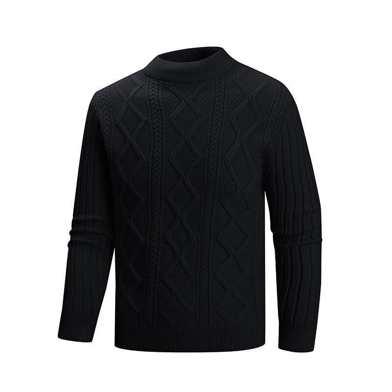 Herren Pullover aus strukturiertem Strickmaterial Aliams