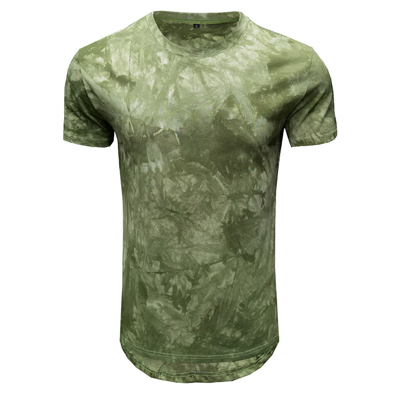 Herren T-Shirt mit trendiger Batik-Optik Aliams