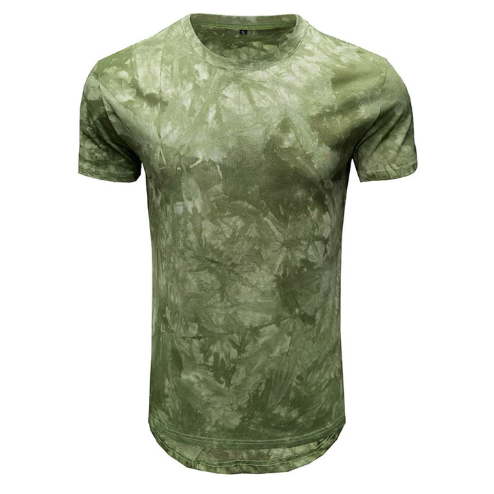 Herren T-Shirt mit trendiger Batik-Optik Aliams