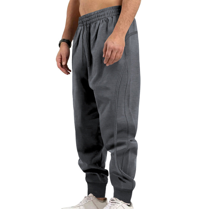 Herren Sportliche Jogginghose mit atmungsaktiver Materialstruktur Aliams