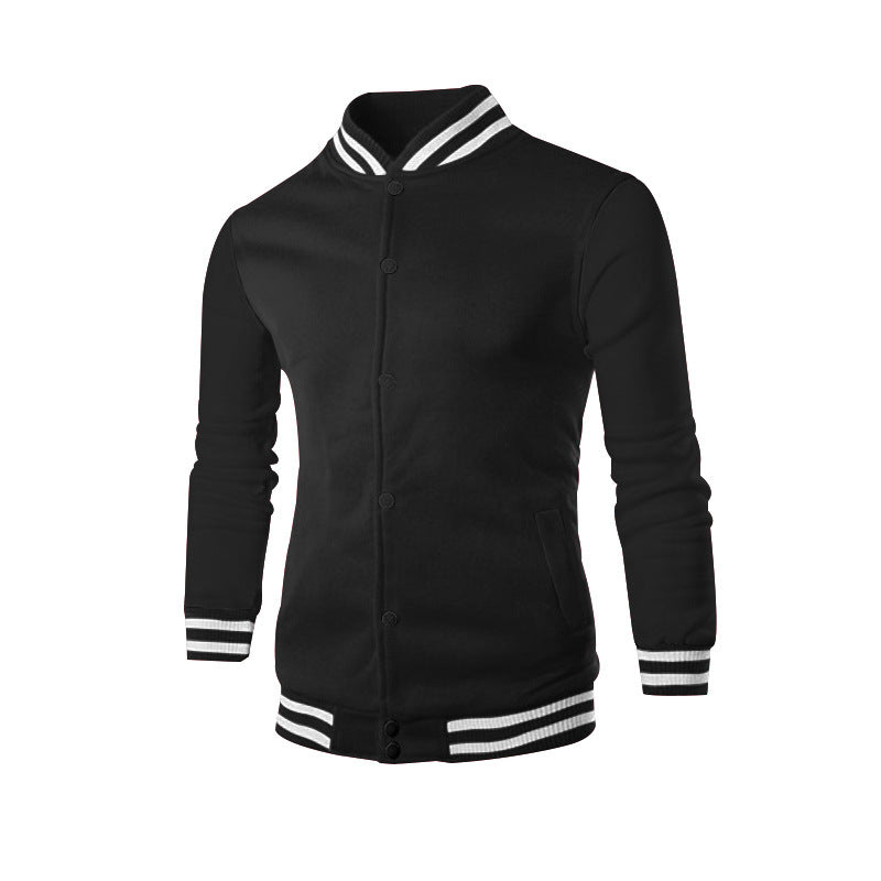 Herren Collegejacke mit elastischen Bündchen und hochwertiger Verarbeitung Aliams