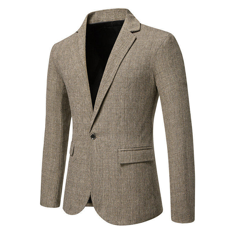 Herren eleganter Blazer im Herringbone-Design Aliams