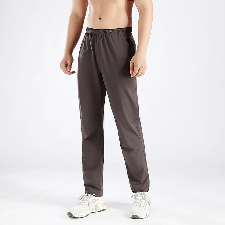 Herren Funktionssporthose mit elastischem Bund und atmungsaktiven Einsätzen Aliams