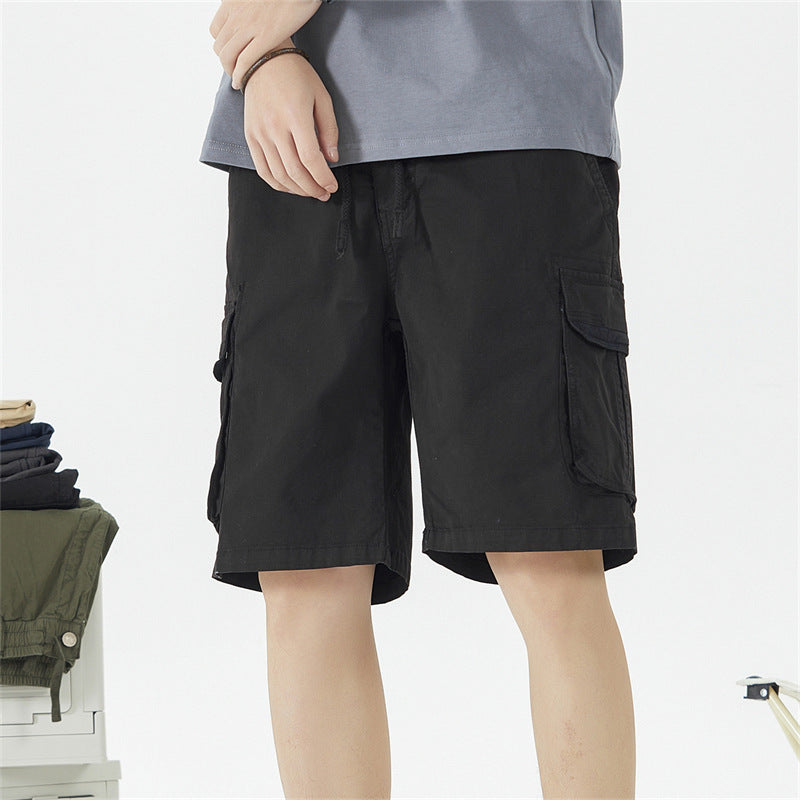 Herren funktionale Cargo-Shorts mit zahlreichen Taschen Aliams