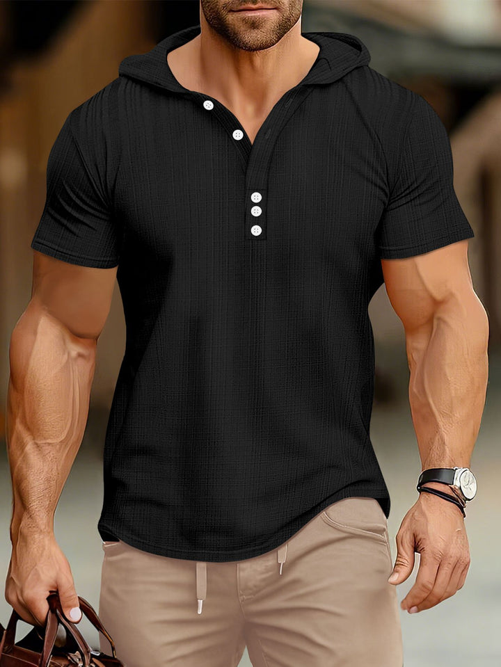 Herren Kurzarm-Hemd Aliams