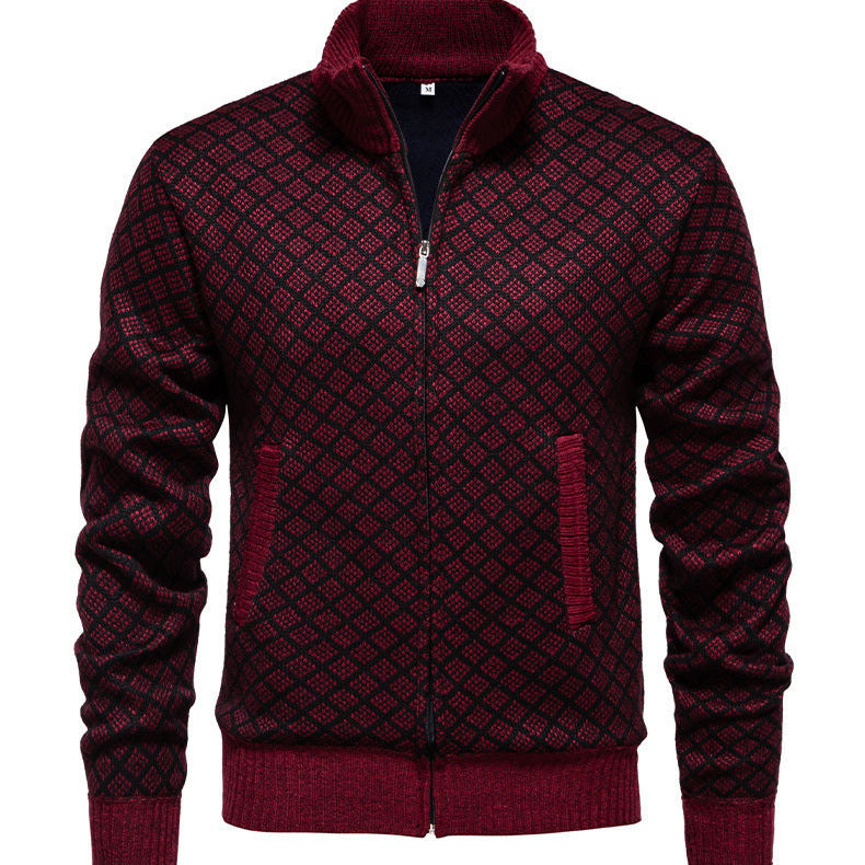 Herren gesteppte Sweatjacke Aliams